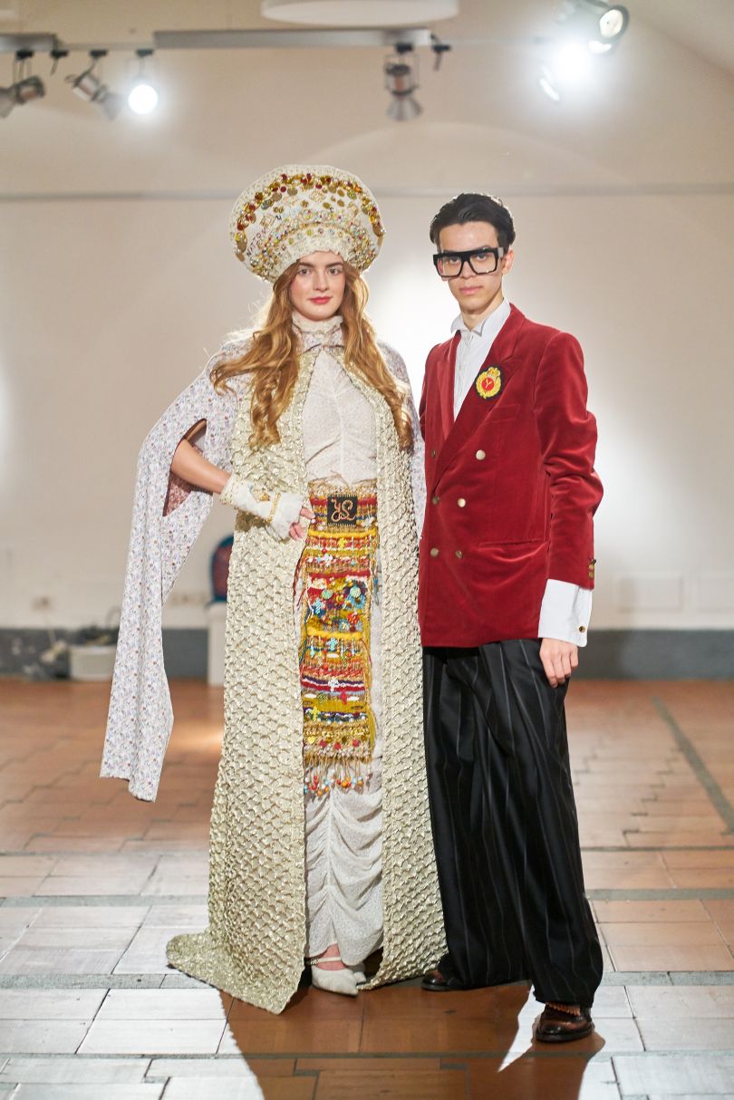 Vice Miss of Ukraine Universe Karina Kamyshna and Janis Stepanenko